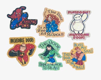 Heroes Holographic Cruise Magnets - Set of Six Magnets - Pixie Dust