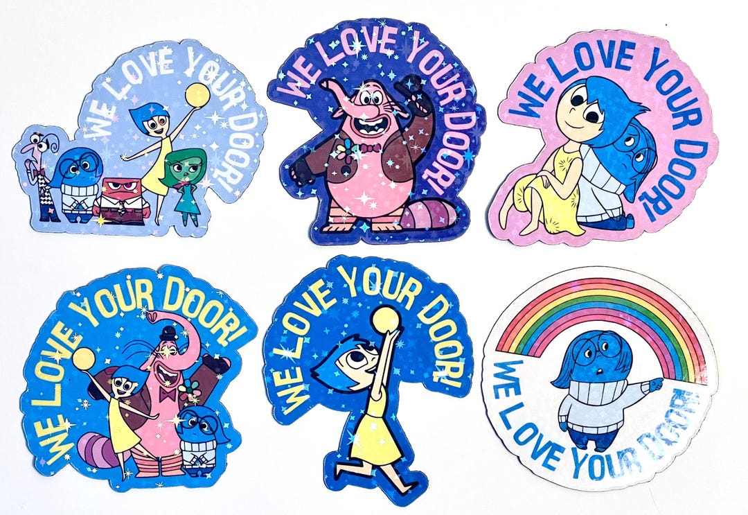 Inside Out Holographic Cruise Magnets - Set of Six - Pixie Dust - Etsy