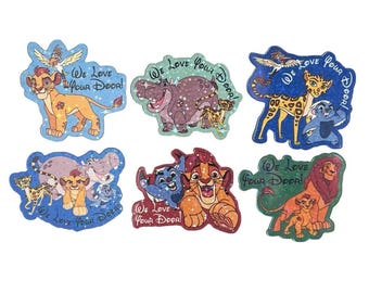 Lion Guard Holographic Cruise Magnets - Set of Six Magnets - Pixie Dust