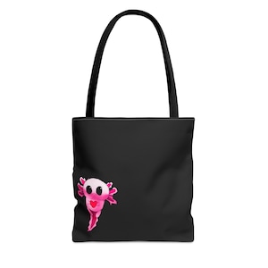 Axolotl Box Bottom Anytime Tote