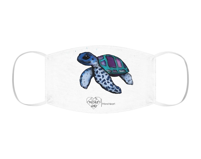 Janis (Sea Turtle) Snug-Fit Double Layer Face Mask
