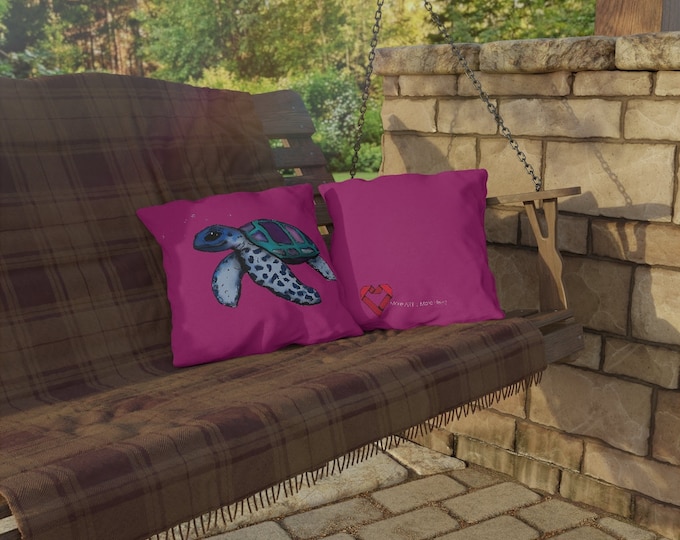 Outdoor Perfect Pillow - Janis (sea turtle)