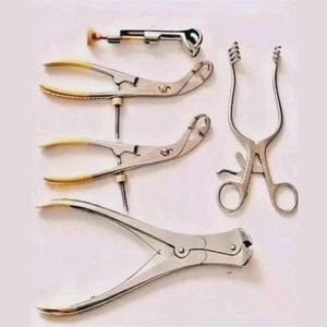 3.5mm Orthopedic Surgical Instrument Set | 5 Pcs Basic Bone Surgery Tools Excellent Quality