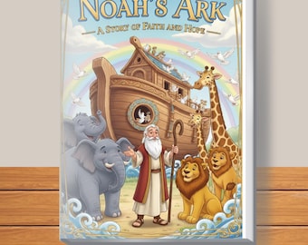 Children’s Bible Storybook eBook: a Story of Noah’s Ark (Digital Download)