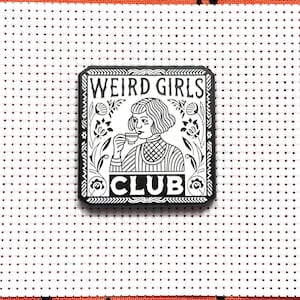 Weird Girls Club - Nadelverdreher | Magnetischer Nadelmagnet für Kreuzstich, Stickerei, Handarbeiten, Kunsthandwerk, Scrapbooks