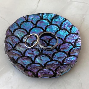 Schmuckschale: Ringhalter Meerjungfrau