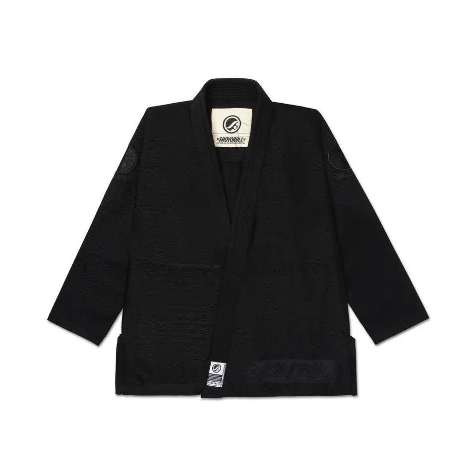Shoyoroll Lithos Competitor Kimono BJJ Brazilian Jiu Jitsu Black 