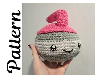 Pebble the Curling Stone Crochet Pattern | Winter Sports Crochet Pattern | Cozy Curling Stone Plush (PDF Download)