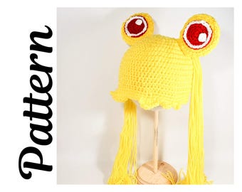 Moonbeam Magic Hat pattern | Cosplay Princess crochet | Anime beanie (PDF Download)