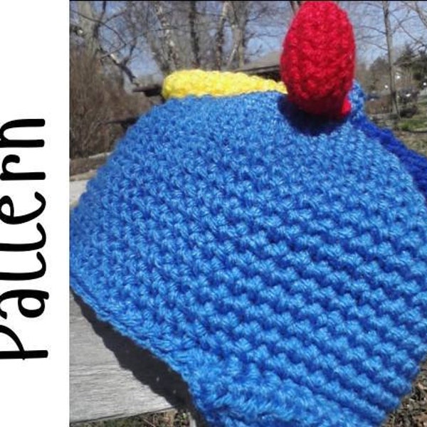 Propeller Hat Pattern, PDF Pattern Only, Crochet Pattern, Helicopter Hat Pattern, Airplane Crochet Pattern, Crochet Hat Pattern