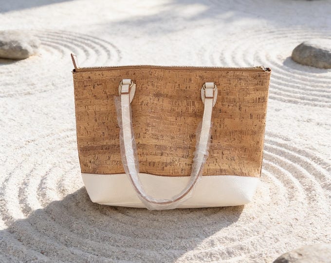 Anne Klein Cork Tote Bag.