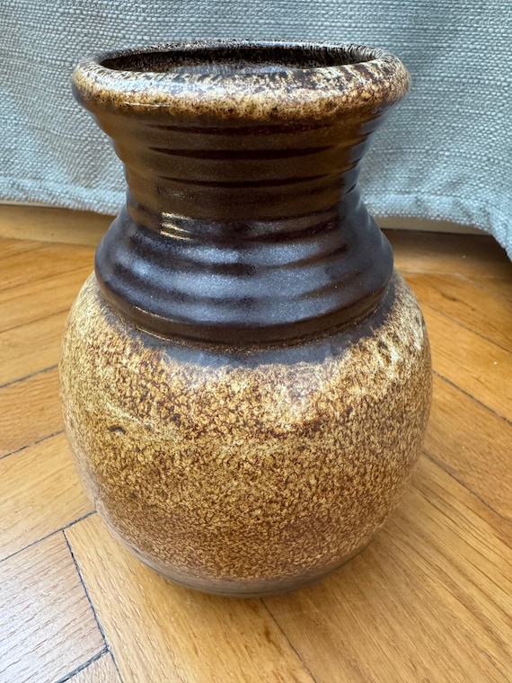 Vintage Bay Keramik Vase/west Germany/fat Lava Pottery/nr Vintage Bay Keramik Vase/west Germany/fat Lava Pottery/nr