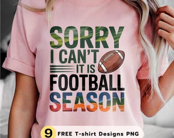 Football Season PNG: Funny Fan Mom Life Sublimation Design (Digital Download)