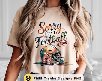 Funny Football Season PNG: Game Day Shirt Design (Digital Download)