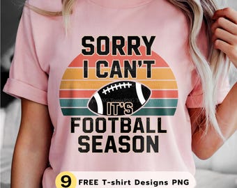 Funny Football Season PNG: Sports Mom Life Clipart (Digital Download)