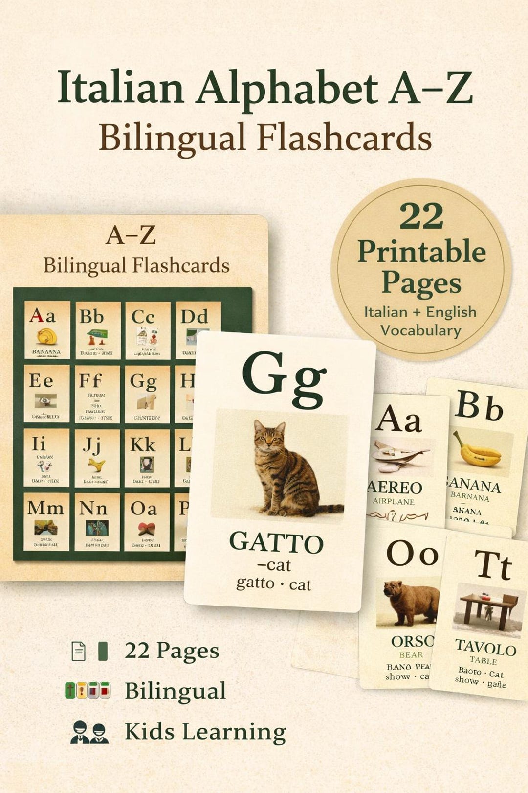 Italian Alphabet A z bilingual Flashcards PDF Etsy italian-alphabet-a-z-bilingual-flashcards-pdf-etsy