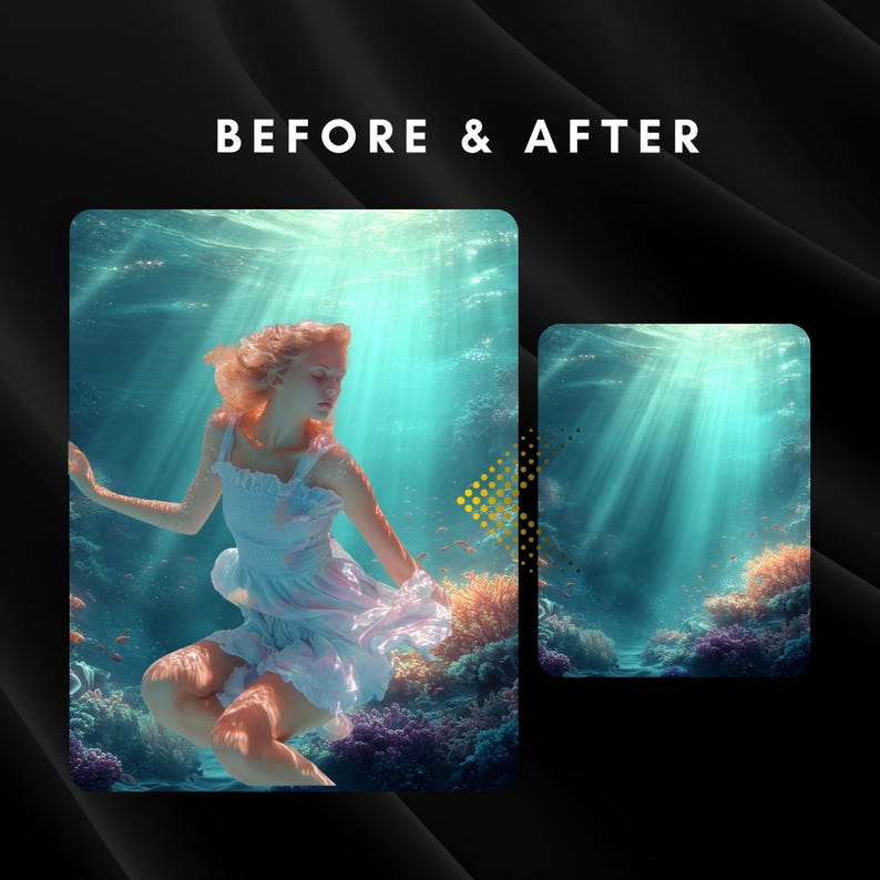 Ocean Digital Backdrops: Underwater Photography Editing (digital ...