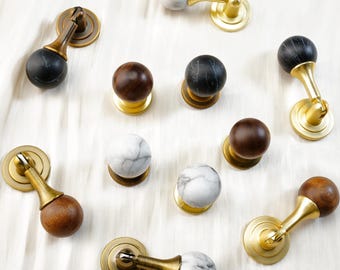 Exquisite Drop Knobs Pull Wood Handles Antique Brass Dresser Ball Knobs Drawer Pulls White Kitchen Cabinet Pulls Door Handles Cupboard Knobs