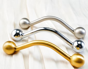 Exquisite Ball Pulls Knobs Dresser Drawer Door Handles Pulls Cupboard Knobs Simple Wardrobe Knob Kitchen Cupboard Handles Hardware