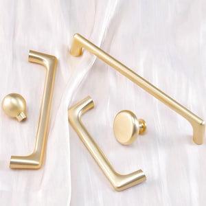 Simple Handles Ball Knobs Drawer Pulls Dresser Cupboard Pulls Kitchen Cabinet Pulls Hardware Modern Gold Wardrobe Handle Knob