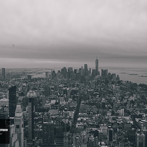 Black & White New York Skyline