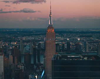 Empire State Building Crystal Figurine by Crystal World - Etsy
