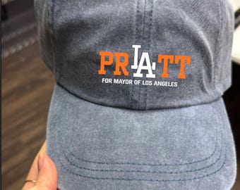Spencer Pratt For Mayor Hat, LA Mayor Campaign Inspired Hat, Funny Election Dad Cap, Retro Political Style Trucker Hat, Los Angeles Fan Gift