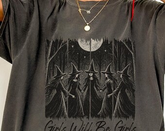 Halloween Witch Comfort Shirt, Cottagecore Witch Shirt, Salem Witch Trials Shirt, Salem Witch Shirt, They Burned Women Tee