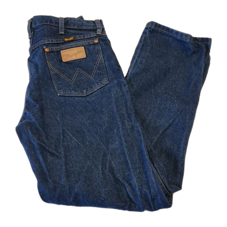 VTG Wrangler Jeans Men 32x30 Western Cowboy Rugged Rancher Rodeo 13MWZPW Farmer image 1