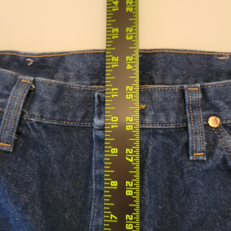 VTG Wrangler Jeans Men 32x30 Western Cowboy Rugged Rancher Rodeo 13MWZPW Farmer image 8