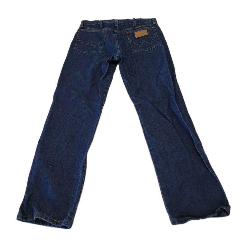 VTG Wrangler Jeans Men 32x30 Western Cowboy Rugged Rancher Rodeo 13MWZPW Farmer image 3