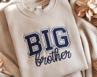 Bluza z haftem „Big Brother”, prezent z okazji ogłoszenia ciąży