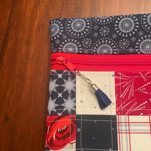 Quilted Cross Stitch Project Bag
