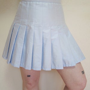 Layered PDF Tennis Skirt and Knife Pleat Sewing Pattern Sizes UK2-26/US00-22 Instant download Print at home on A4 and US Letter image 2