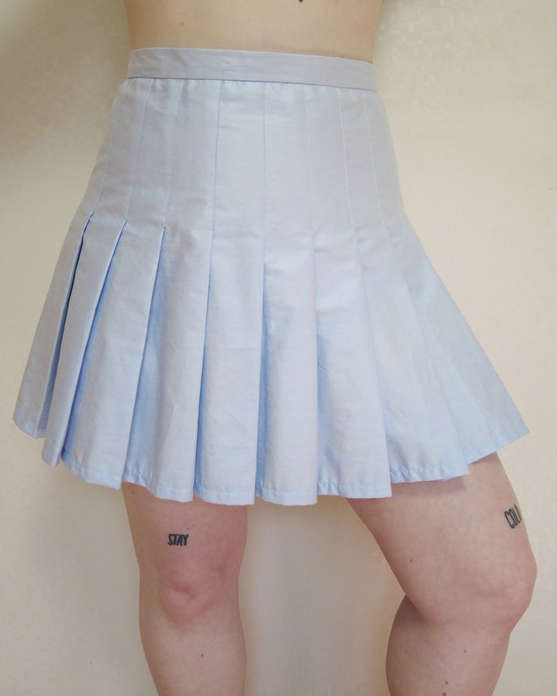 Layered PDF Tennis Skirt and Knife Pleat Sewing Pattern Sizes UK2-26/US00-22 Instant download Print at home on A4 and US Letter image 2