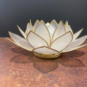 Lotus candle holder