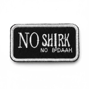 Parche islámico No Shirk No Bidaah Velcro