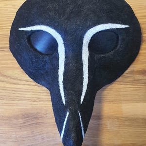 Razorbill bird mask