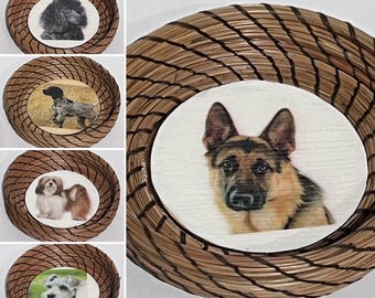 Canine Collection Pine Needle Baskets
