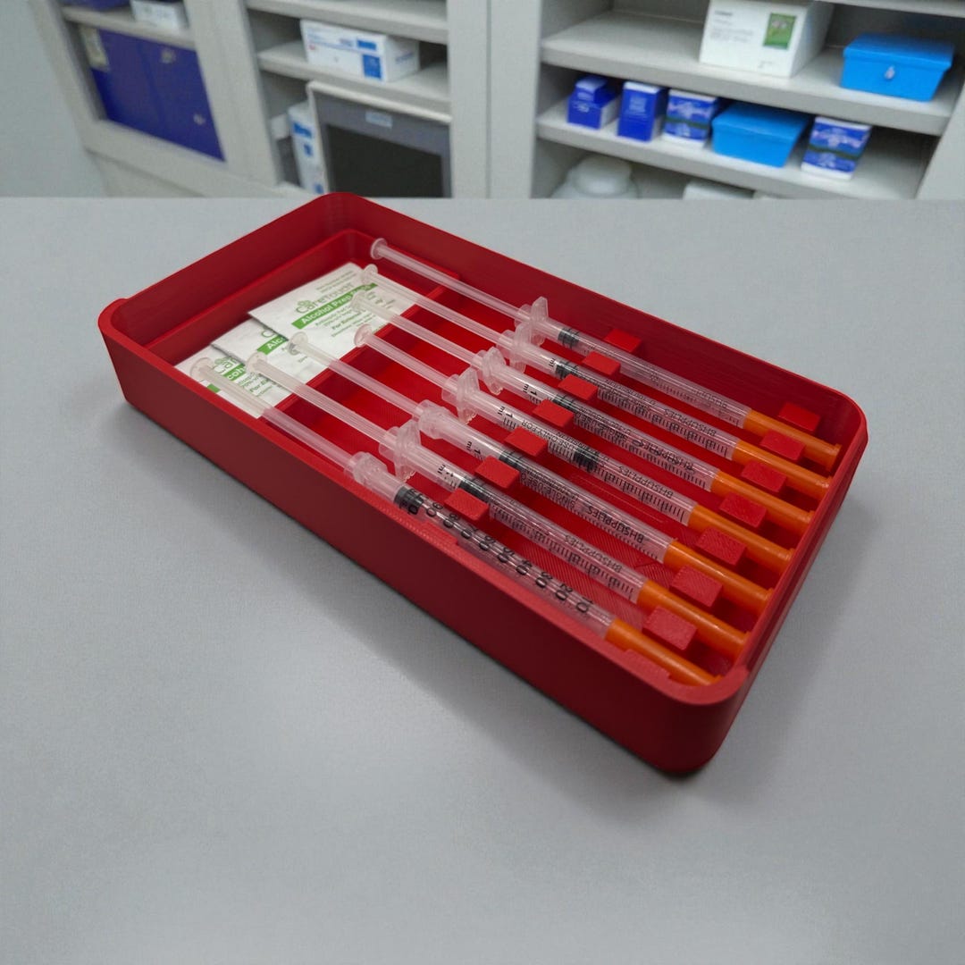 Storage Insulin Syringe Case for 0.5ml or 1ml Syringes | Storage Box ...