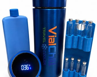 Cold  3ml Pen Cartridge Peptide Vial Storage Cooler