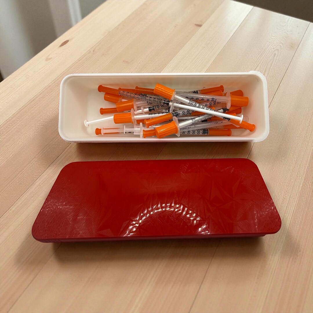 Syringe Storage Case Holder– Holds up Preloaded Syringes and Insulin ...