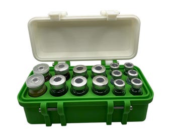Peptides vial case organizer for peptides, insulin, trt, botox, hrt
