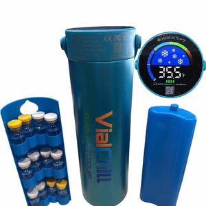 Glp 1 Vial Travel Cooler Case