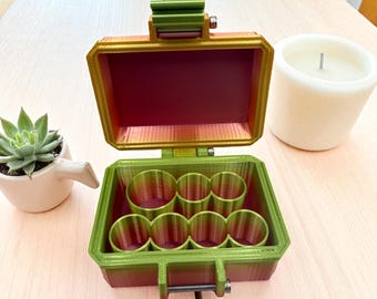 Peptide case Storage Box Vial Holder 5ml and 3ml secure travel organizer