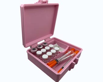 Peptide case Storage Box For Travel Vials Organizer for 3ml and 5ml vial