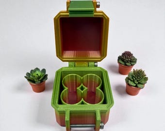 3D Printed 3ml Vial Storage Case, Peptide Travel Organizer, Research Lab Holder