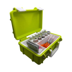 glp 1 vial storage 5ml Peptide Box ( 5ml X 4 ) Compounded Medication Storage, GLP1 Safe Fridge Storage, Tirzepatide Storage Hydrapeak Thermos Vial Insert –