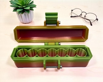 3ml vial storage case: slim travel organizer