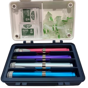 Peptide Pen  Storage Holder Supply with lid storage